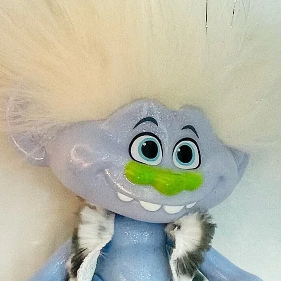 Hasbro 2015 Guy Diamond Troll The Glittery Troll Of DreamWorks Trolls Doll Toy - Picture 14 of 14
